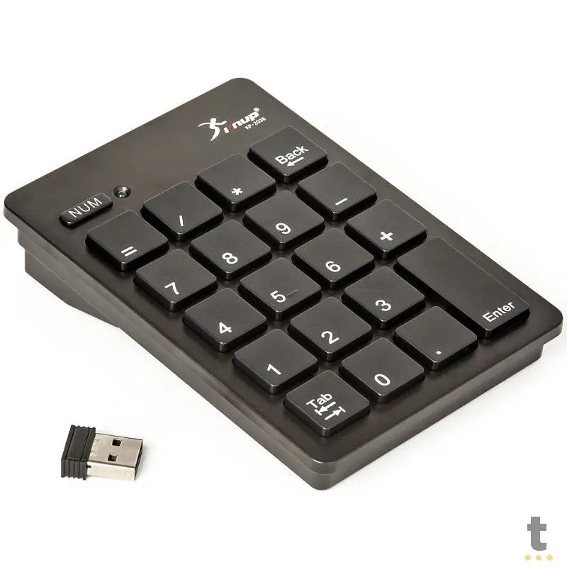 Teclado Numerico Sem Fio Knup Kp-2038 Truedata
