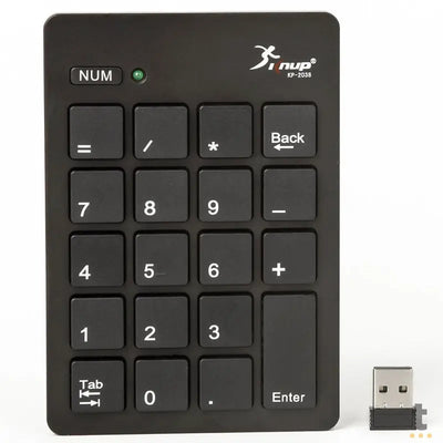 Teclado Numerico Sem Fio Knup Kp-2038