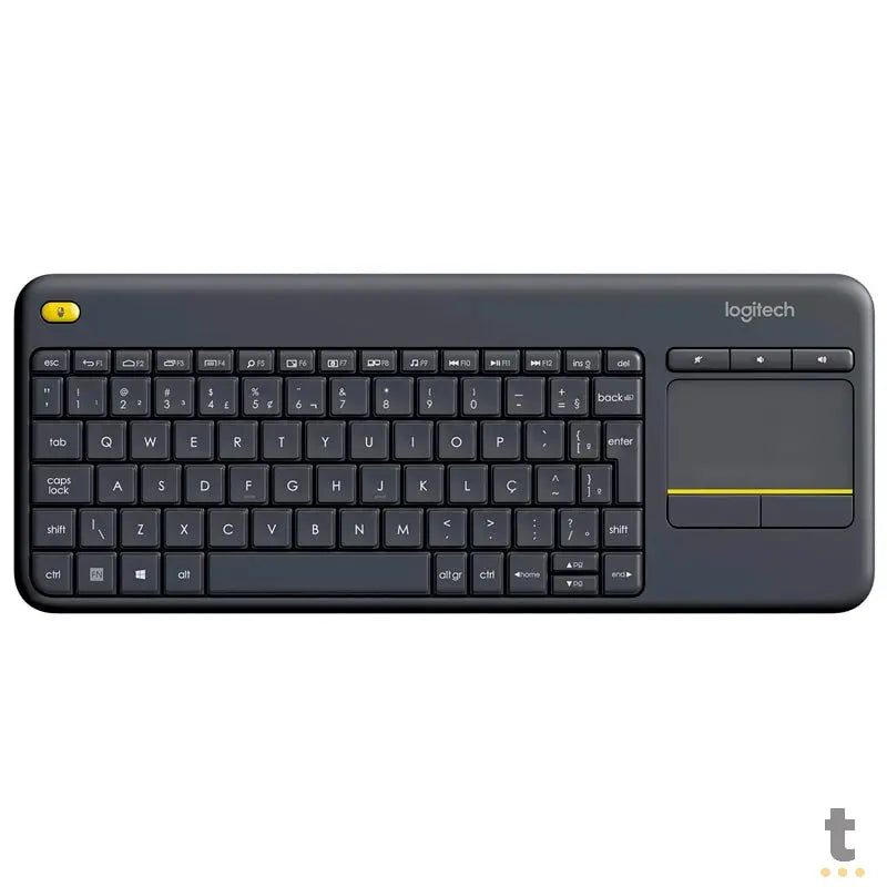 Teclado Sem Fio Logitech K400 Plus Touchpad Smart Tv 920-007125 Truedata