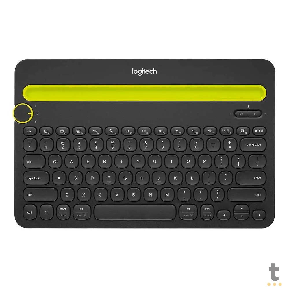 Teclado Sem Fio Logitech K480 Bluetooth Multi-Device 920-006348 Truedata