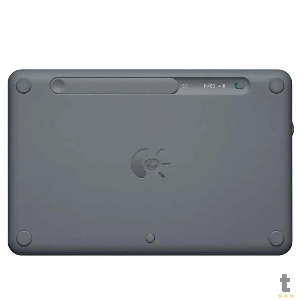 Teclado Sem Fio Logitech K480 Bluetooth Multi-Device 920-006348 Truedata