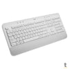 Teclado Sem Fio Logitech Signature K650 Branco C/ Apoio para as Maos - 920-010965 Truedata