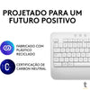 Teclado Sem Fio Logitech Signature K650 Branco C/ Apoio para as Maos - 920-010965 Truedata