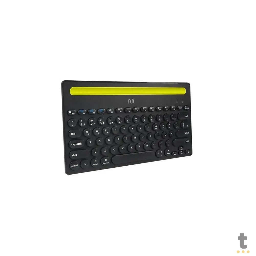 Teclado Sem Fio Multi Slot Bluetooth Multi-Device Abnt - TC284 Truedata