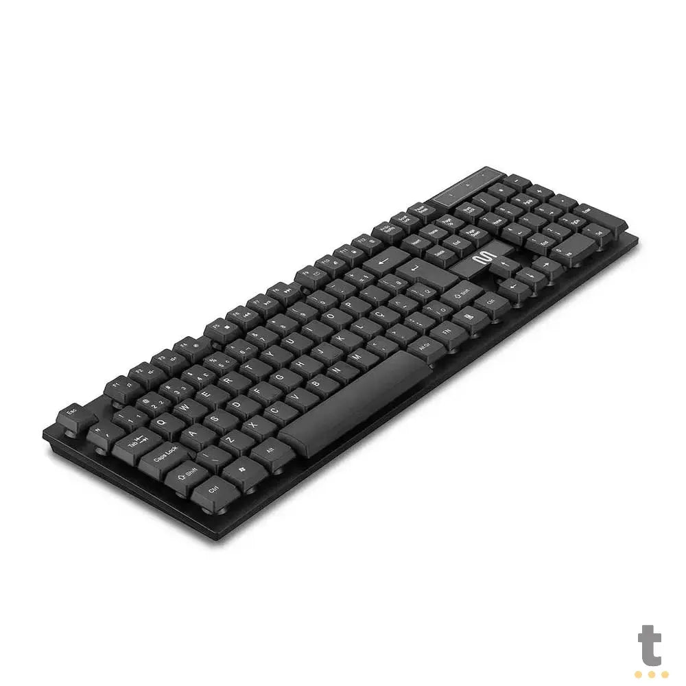 Teclado Sem Fio Multi USB Preto - TC299 Truedata