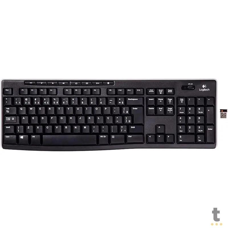 Teclado Sem Fio Multimidia Logitech K270 920-004427 Truedata