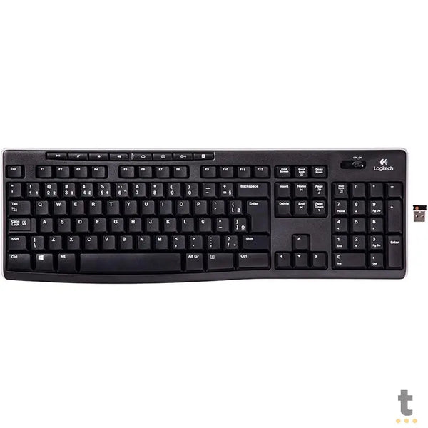 Teclado Sem Fio Multimidia Logitech K270 920-004427