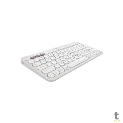 Teclado Sem Fio Multimidia Logitech K380s Bluetooth Branco 920-011790 Truedata
