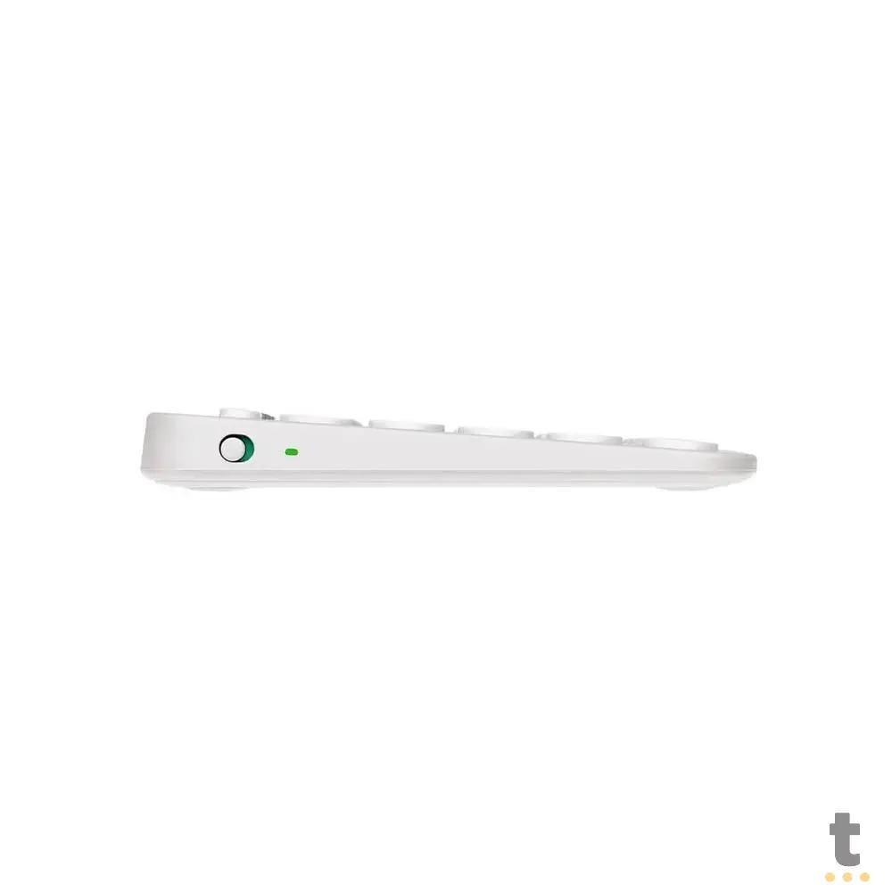 Teclado Sem Fio Multimidia Logitech K380s Bluetooth Branco 920-011790 Truedata