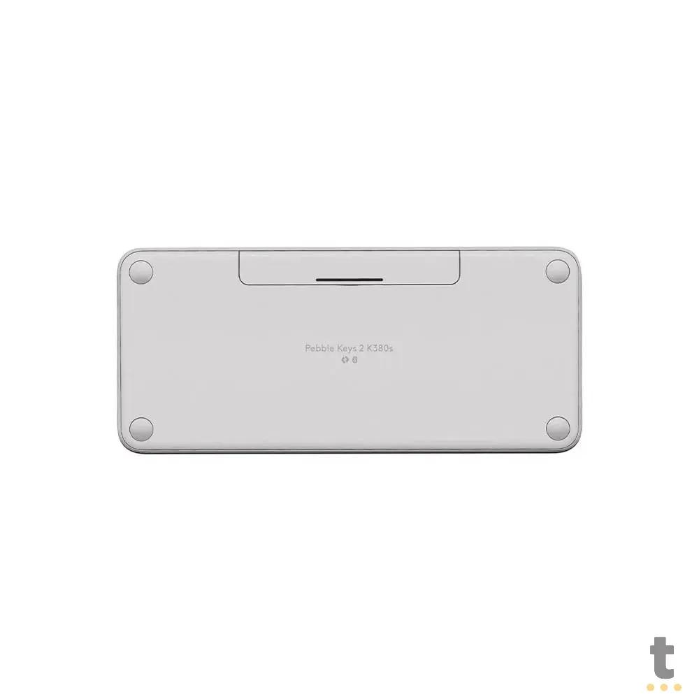 Teclado Sem Fio Multimidia Logitech K380s Bluetooth Branco 920-011790 Truedata