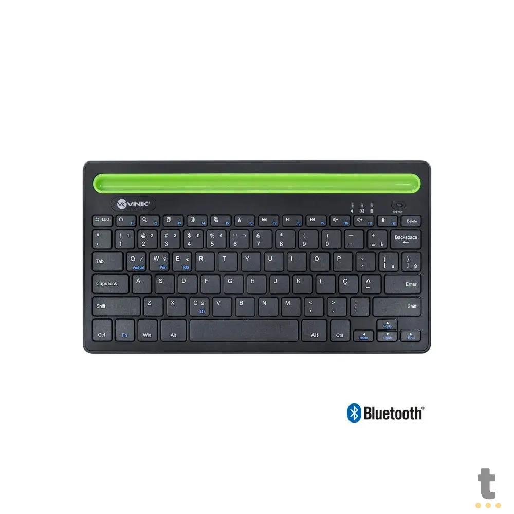 Teclado Sem Fio Vinik DT200 Bluetooth Multi-Device Abnt - 32538 Truedata
