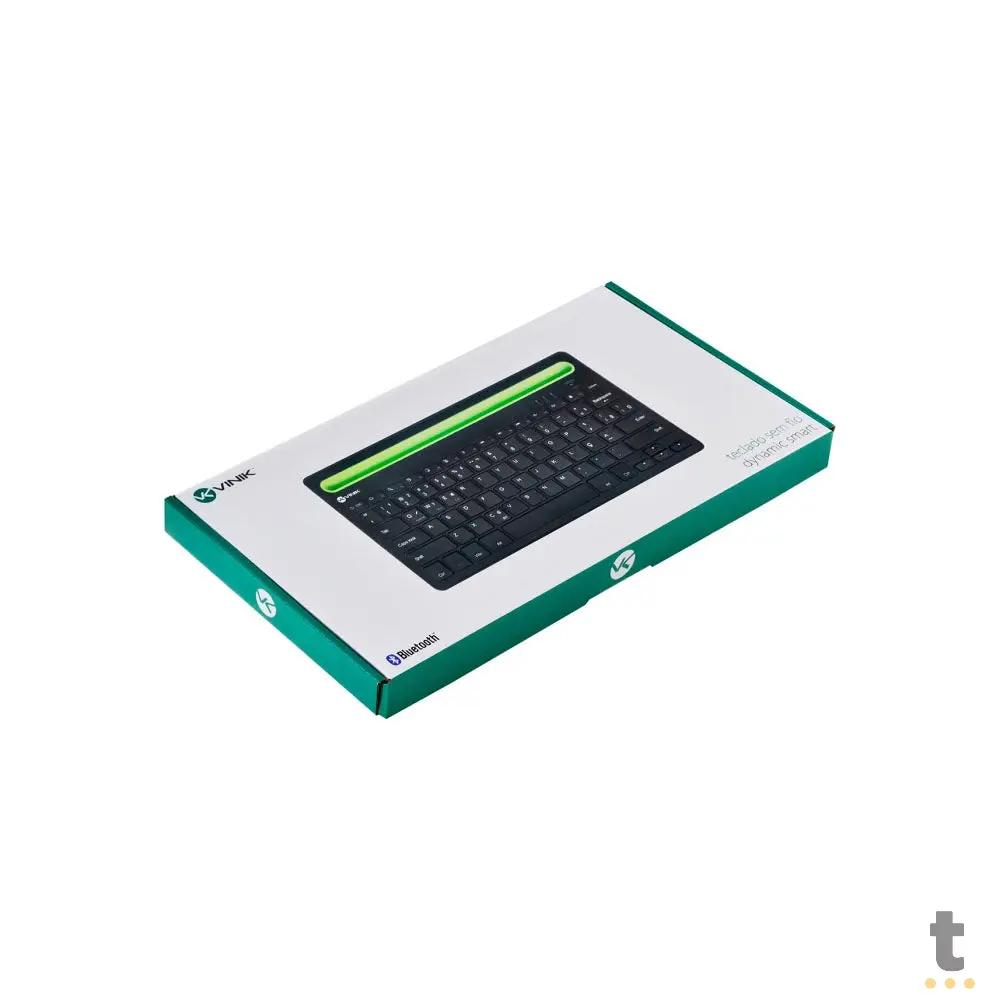 Teclado Sem Fio Vinik DT200 Bluetooth Multi-Device Abnt - 32538 Truedata