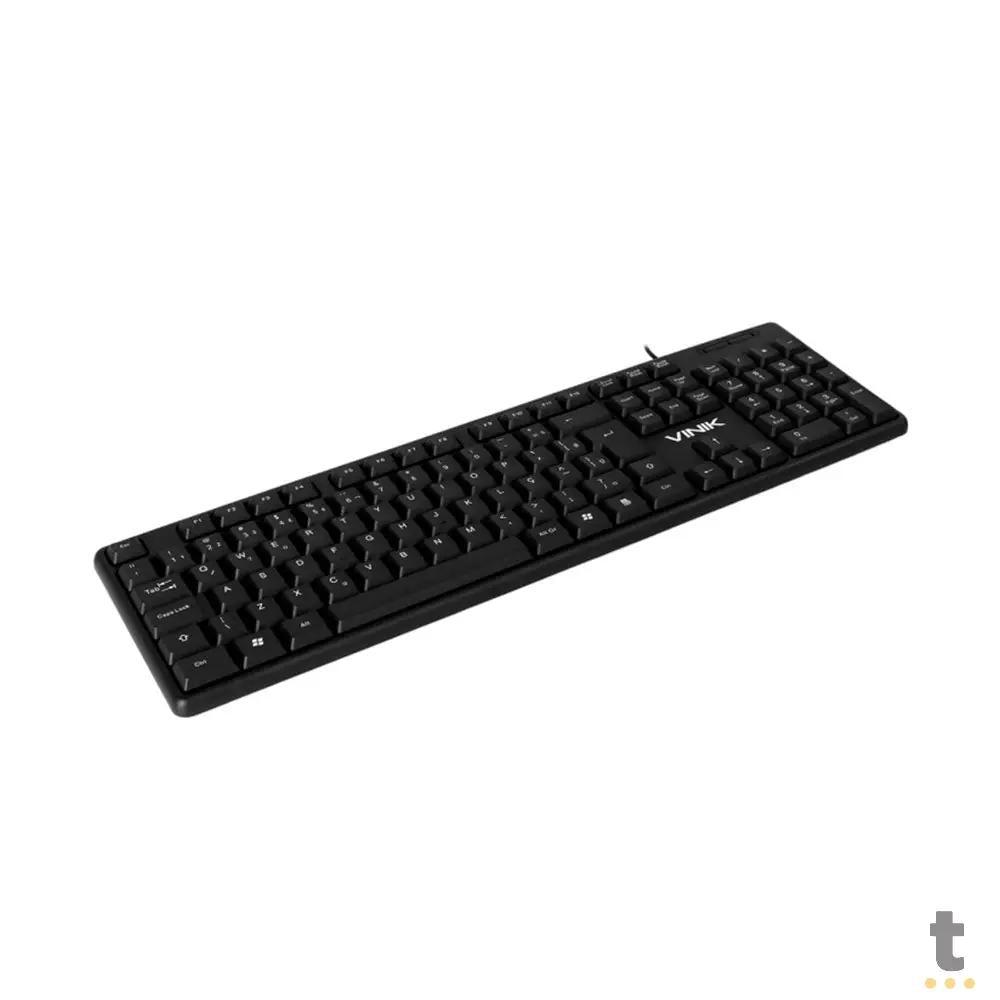 Teclado USB Corp ABNT2 1.8m Preto Vinik - CT301 Truedata
