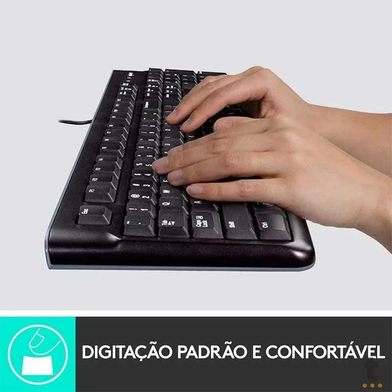 Teclado Usb Abnt2 Logitech K120 - 920-004423 Truedata