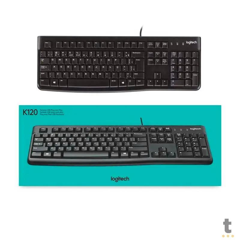Teclado Usb Abnt2 Logitech K120 - 920-004423 Truedata