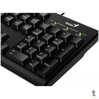 Teclado Usb Genius Kb-100 31300005409 Truedata