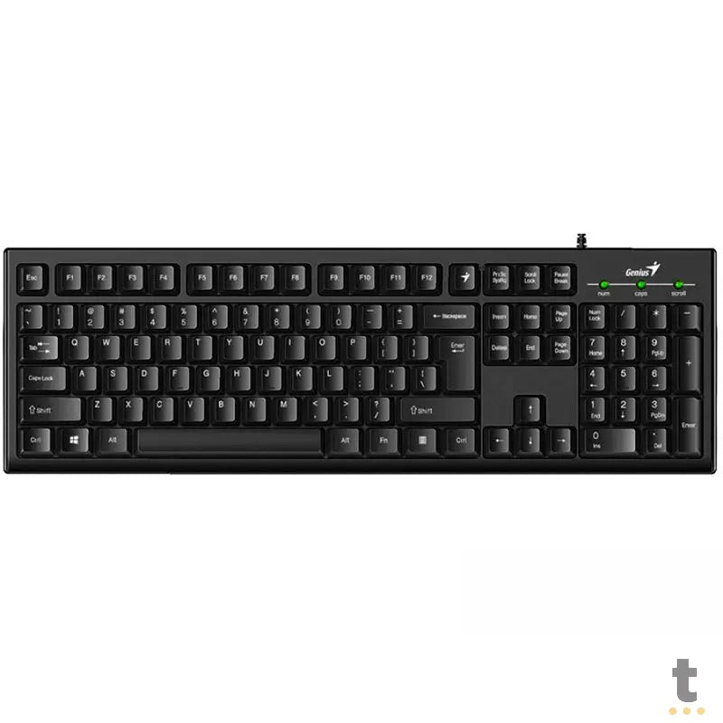 Teclado Usb Genius Kb-100 31300005409 Truedata