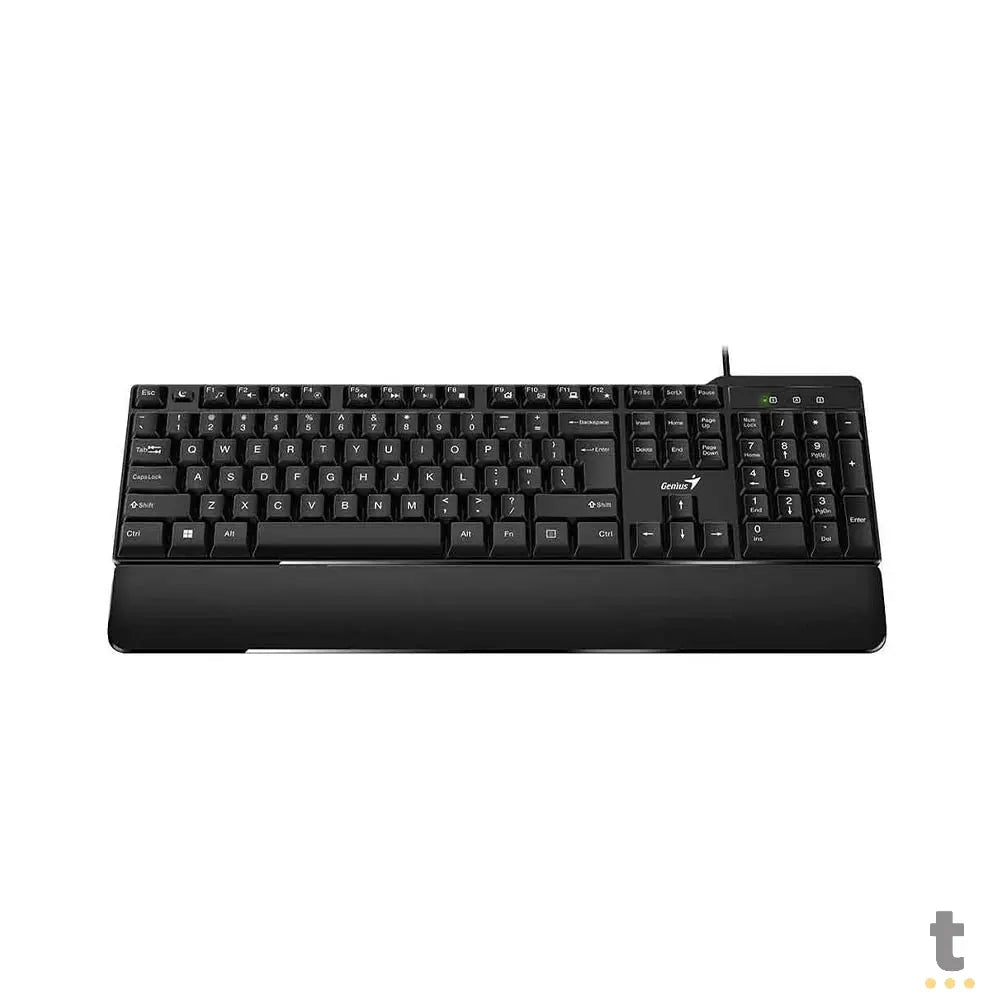 Teclado Usb Genius Kb-100XP C/ Apoio de Pulso Abnt 2 - 31310050411 Truedata