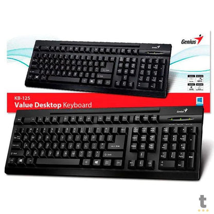 Teclado Usb Genius Kb-125 31300723110 Truedata