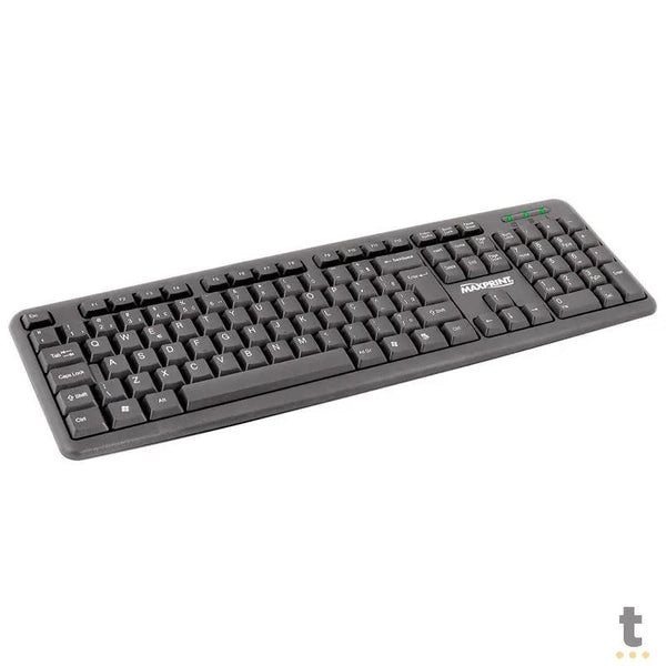 Teclado Usb Maxprint Preto - 608145