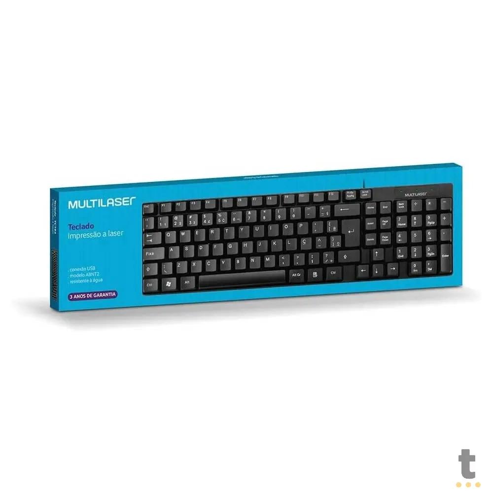 Teclado Usb Multi Preto - TC193 Truedata