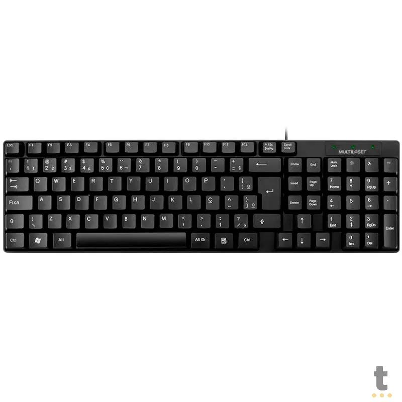 Teclado Usb Multilaser Tc193 Slim Truedata