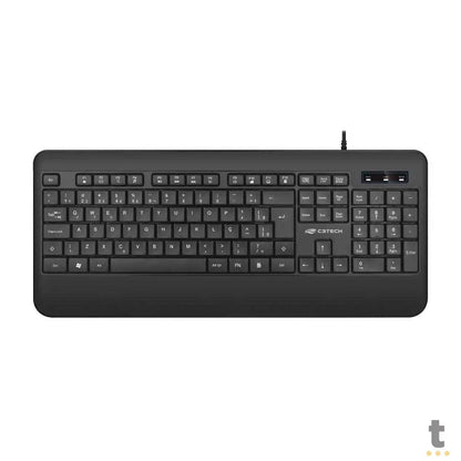Teclado Usb Multimidia Usb C3Tech Abnt2 Preto - KB-M100Bk Truedata
