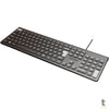 Teclado Usb PCYes Soft Preto / Cinza - Ptosf2Ab Truedata