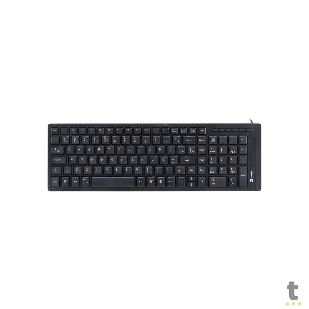 Teclado Usb Vinik Chocolate Dynamic Abnt2 Preto - DT120 Truedata