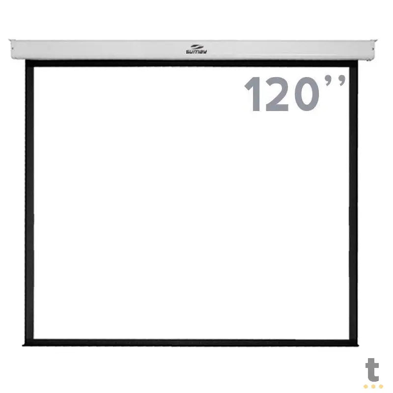 Tela De Projecao Eletrica 120 Pols Sumay 4:3un (2.34 X 1.75m) 110v - Tevs120 Truedata