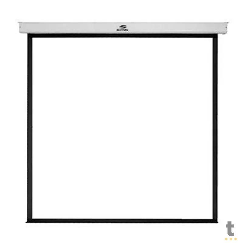 Tela De Projecao Retratil 100 Pols Sumay Trqs100 1:1un (1.8 X 1.8m) Truedata