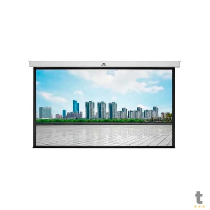 Tela De Projeção Retratil 84 Pols Sumay Trcs84 16:9 (1.86 X 1.04m) Truedata