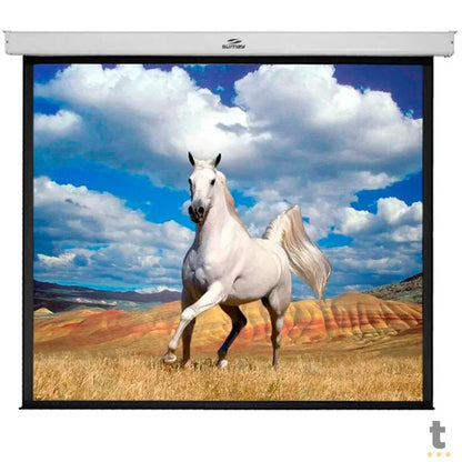 Tela De Projeção Retratil 84 Pols Sumay Trvs84 4:3 (1.70 X 1.27m) Truedata