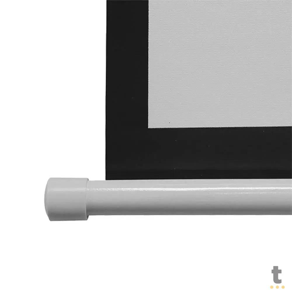 Tela De Projeção Retratil 97 Pols Multilaser AC351 1:1 (1.80 X 1.80m) Truedata