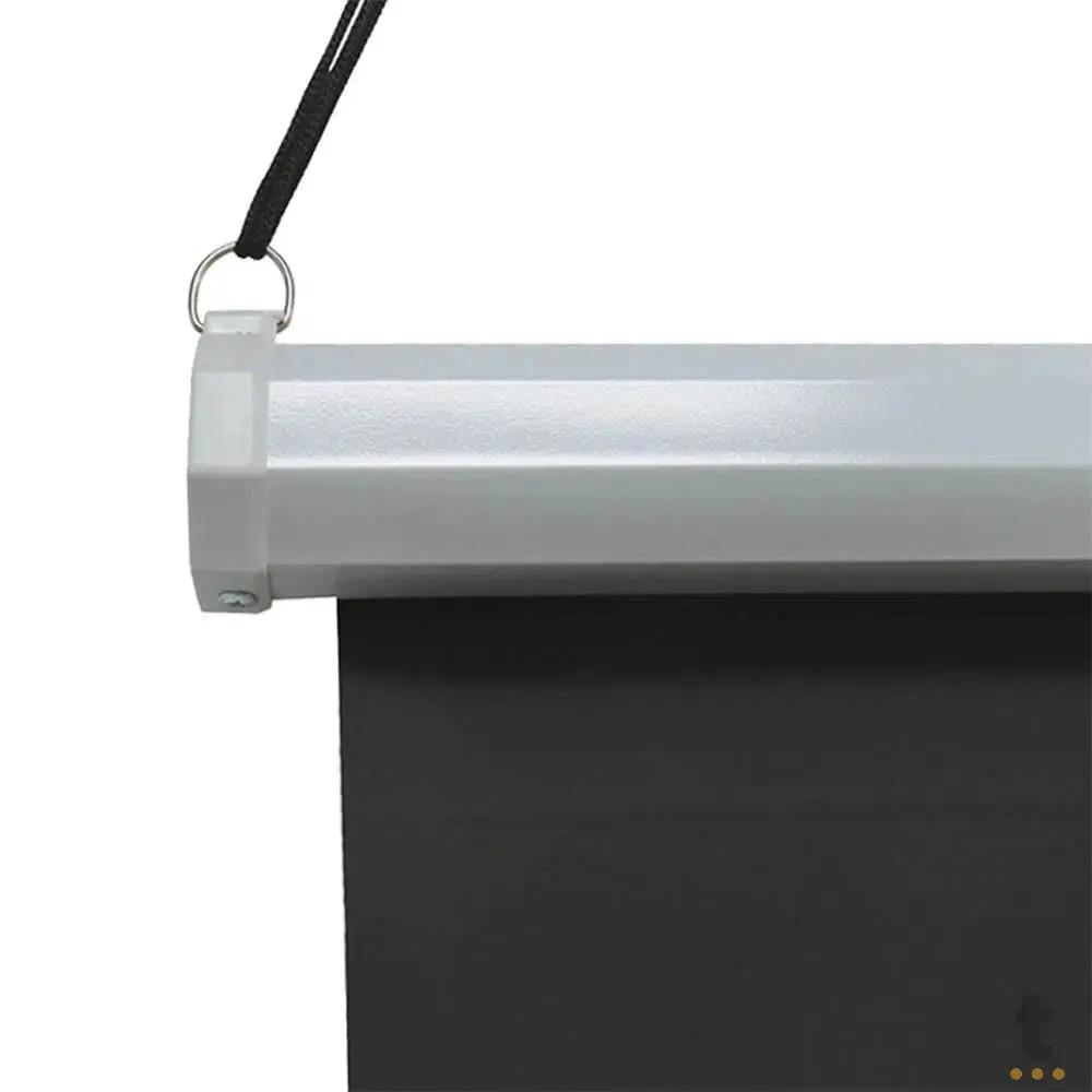 Tela De Projeção Retratil 97 Pols Multilaser AC351 1:1 (1.80 X 1.80m) Truedata