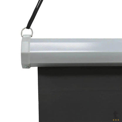 Tela De Projeção Retratil 97 Pols Multilaser AC351 1:1 (1.80 X 1.80m) Truedata