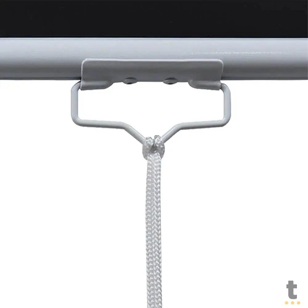 Tela De Projeção Retratil 97 Pols Multilaser AC351 1:1 (1.80 X 1.80m) Truedata