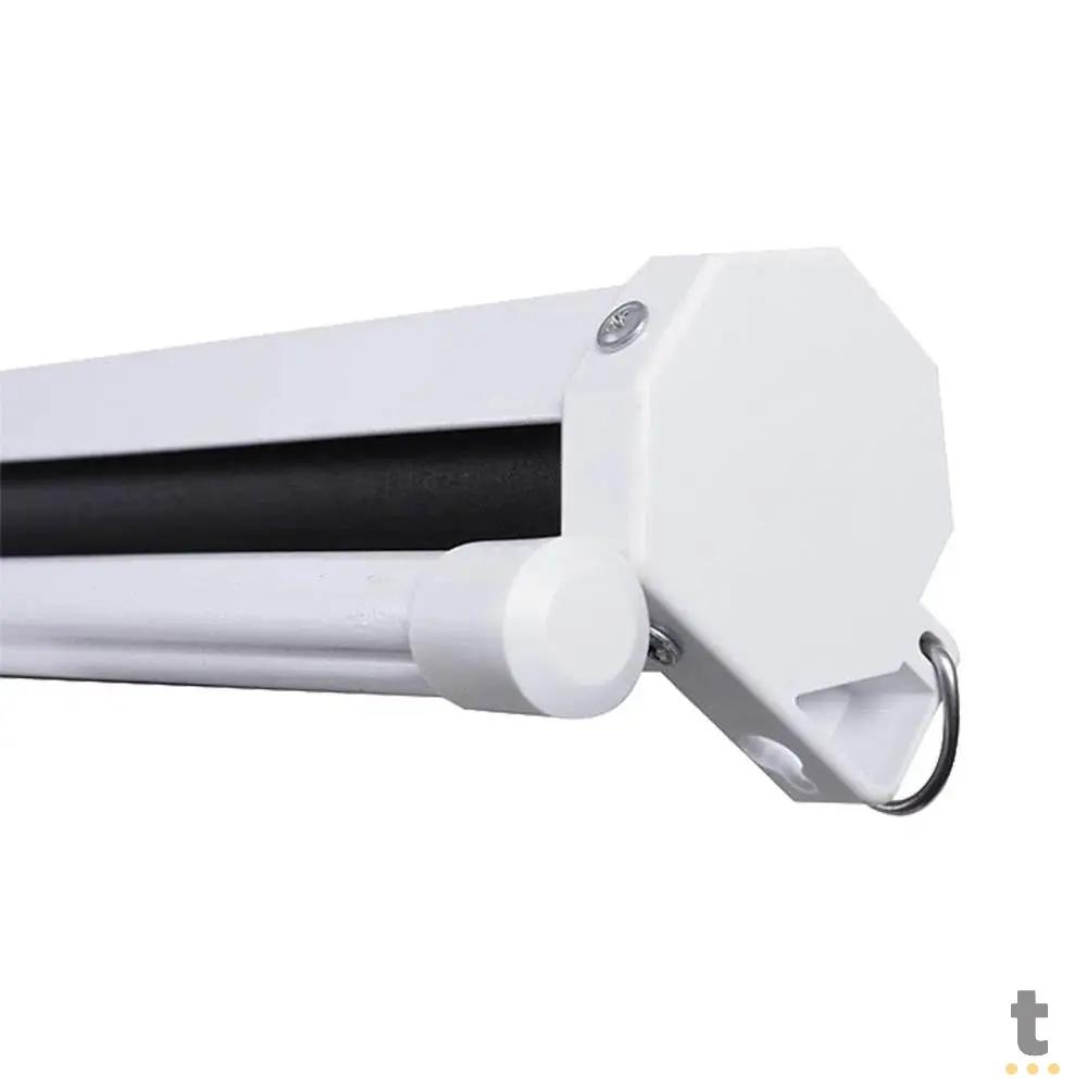 Tela De Projeção Retratil 97 Pols Multilaser AC351 1:1 (1.80 X 1.80m) Truedata