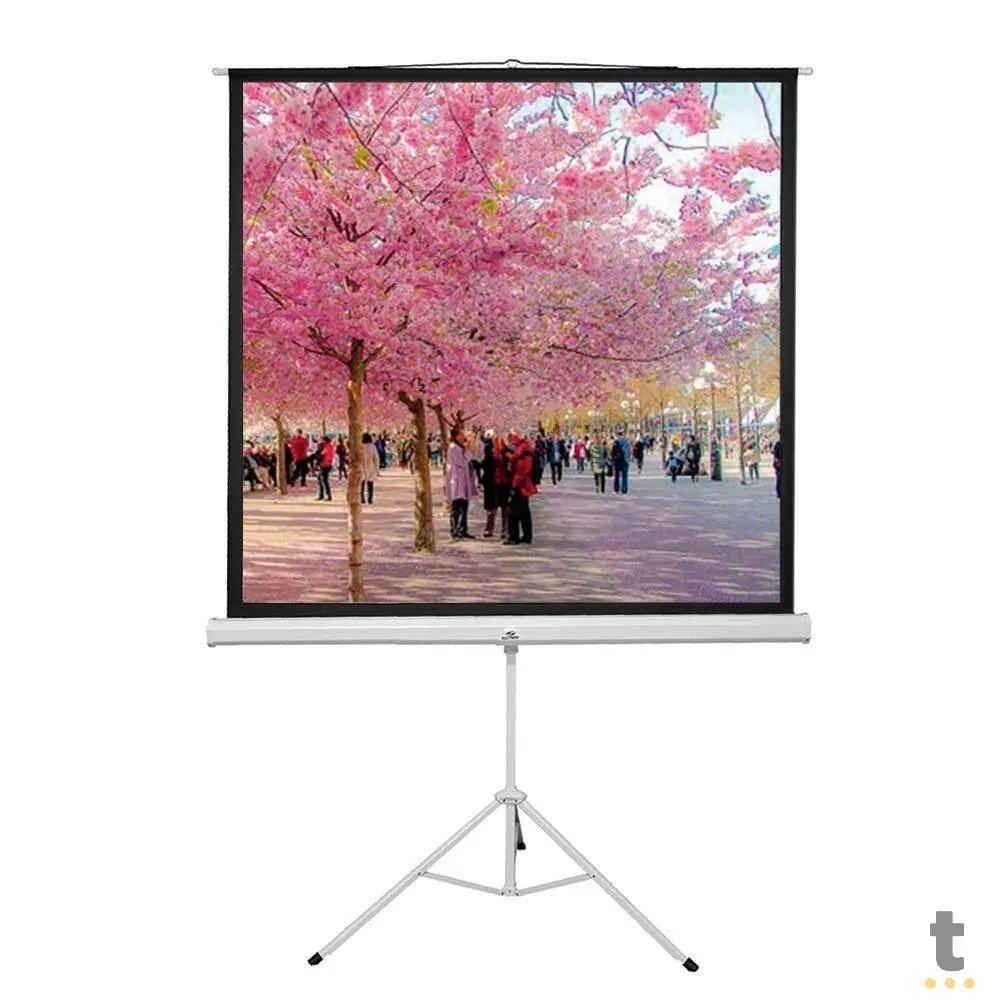 Tela De Projecao Tripe 100" Pols Sumay 1,8m x 1,8m - TTQS100 Truedata