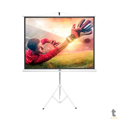 Tela De Projecao Tripe 84" Pols Sumay 1,7m x 1,27m Truedata