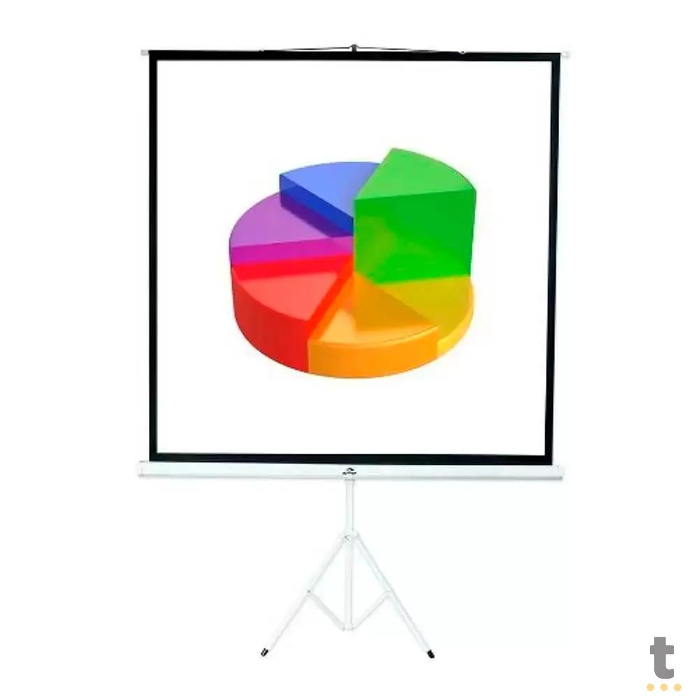 Tela De Projecao Tripe 84" Pols Sumay 1,7m x 1,27m Truedata