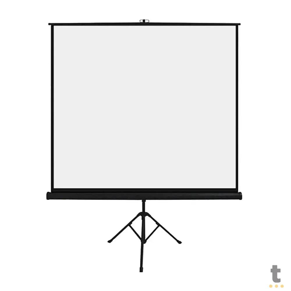 Tela De Projecao Tripe 97 Pols Multilaser AC354 1:1un (1.8 X 1.8m) Truedata