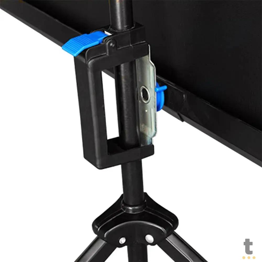 Tela De Projecao Tripe 97 Pols Multilaser AC354 1:1un (1.8 X 1.8m) Truedata