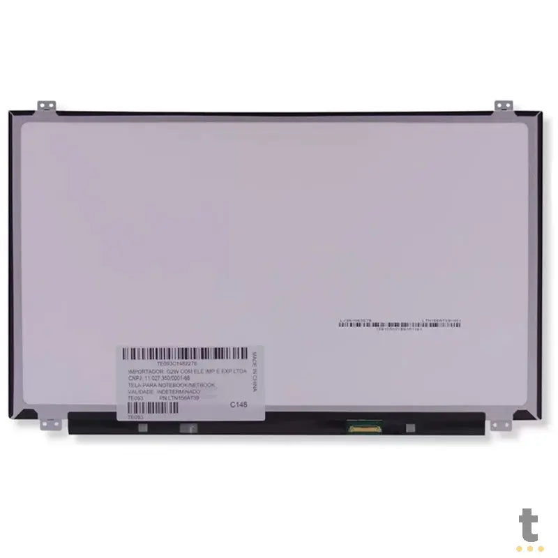 Tela Led Para Notebook 15.6 Pols 30 Pinos Fosca Slim Sem Abas Truedata