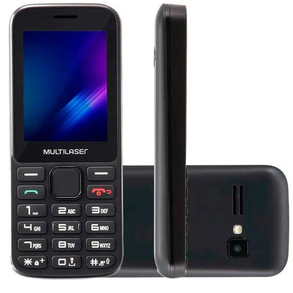 Telefone Celular Multilaser Zapp 2.4 Pols 512mb Preto Dual Chip - P9098 Truedata