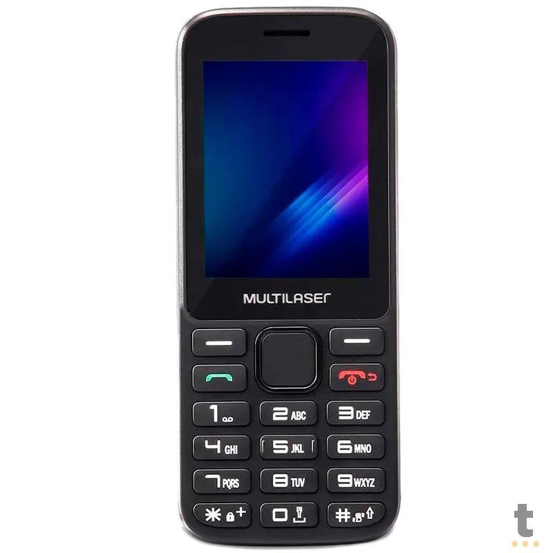 Telefone Celular Multilaser Zapp 2.4 Pols 512mb Preto Dual Chip - P9098 Truedata