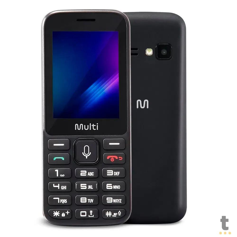Telefone Celular Multilaser Zapp II 2.4 Pols 512mb Preto - P9161 Truedata