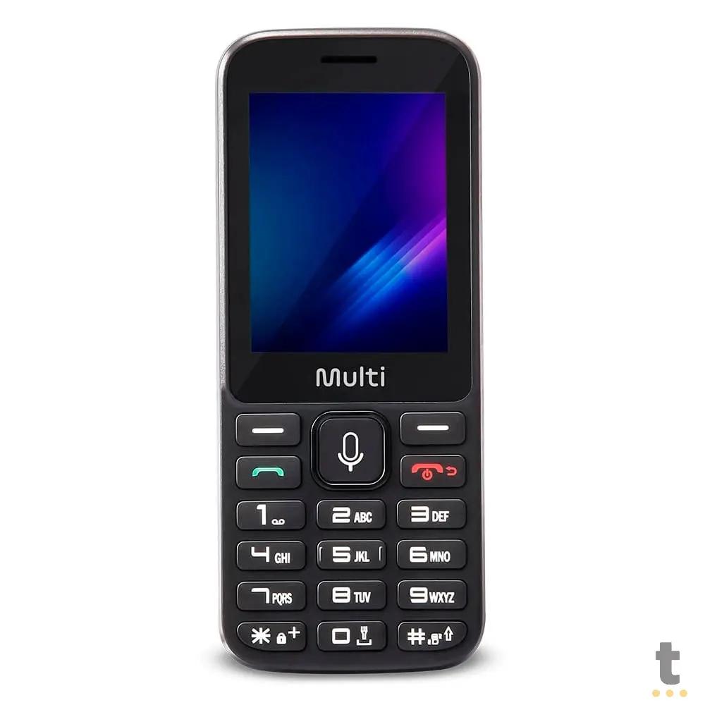 Telefone Celular Multilaser Zapp II 2.4 Pols 512mb Preto - P9161 Truedata