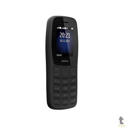 Telefone Celular Nokia 105 Dual Chip + Radio FM + Lanterna Preto - NK093 Truedata