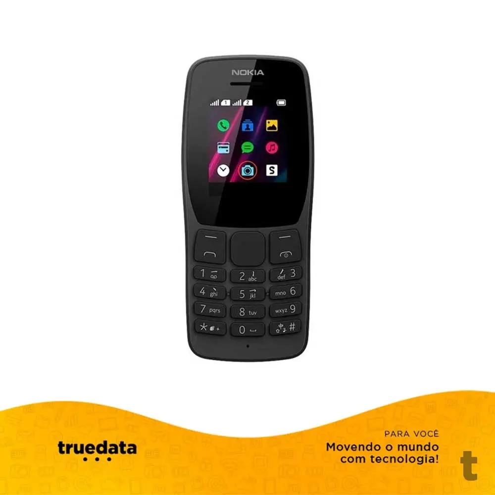 Telefone Celular Nokia 110 1.77 Pols Preto - NK006 Truedata